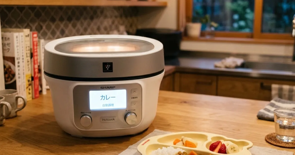 好き嫌いの多い1歳児がパクパク食べた！「ホットクック×カレーの王子さま」が夕方の救世主になった話