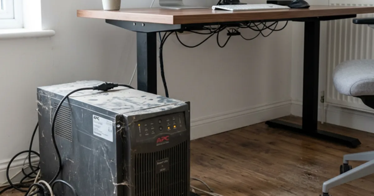 自宅にUPS（無停電電源装置）はいらない。導入して後悔した変態の話