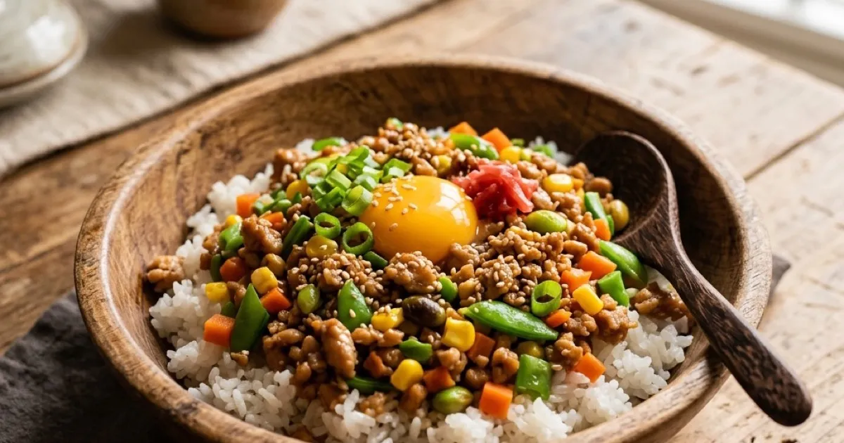 ホットクックで作る「野菜たっぷり和風鶏そぼろ」のレシピ