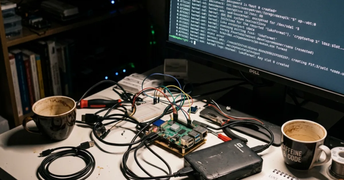 【実録】Raspberry PiでTime Machineサーバー構築に挑み、LUKS暗号化NASに行き着いた深夜の死闘